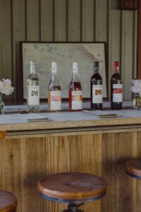 Buttonwood Farm wine flight tasting