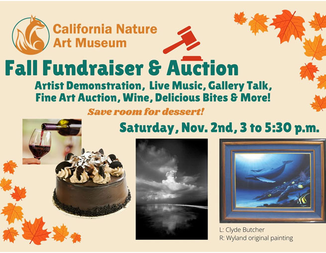 California Nature Art Museum fall-fundraiser-auction