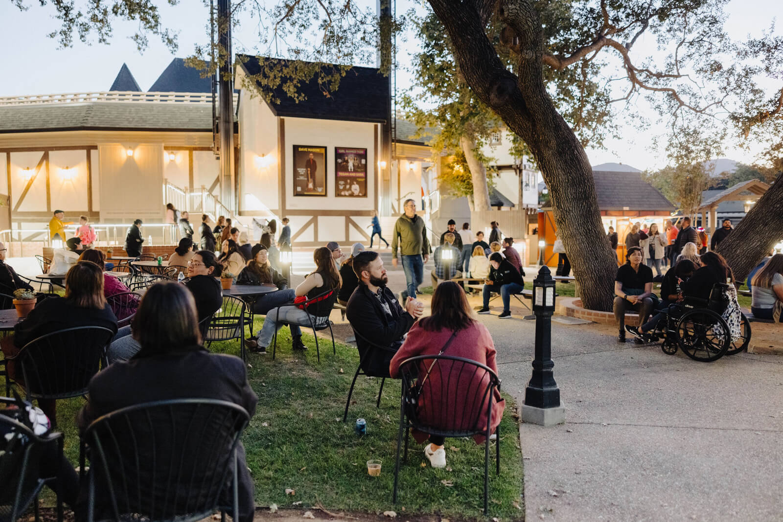 Events People gathering in Solvang